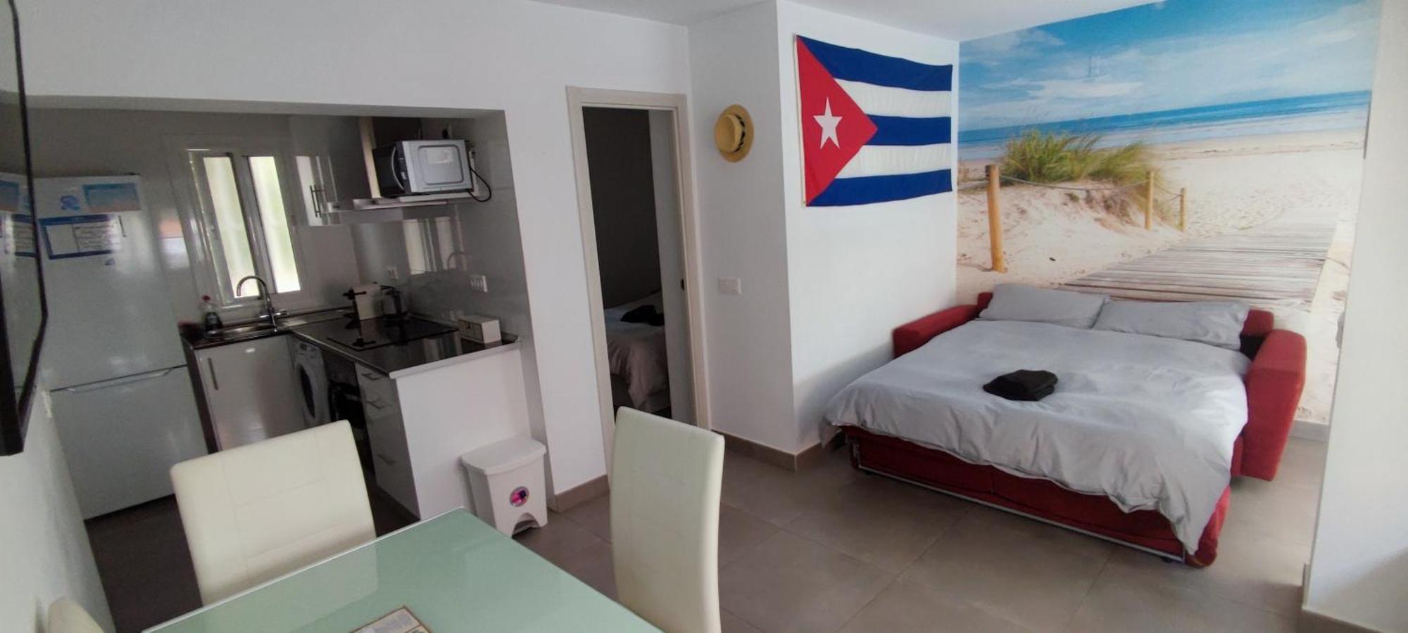 El Rinconcito Cubano En La Playa Apartment อัลเมรีอา ภายนอก รูปภาพ