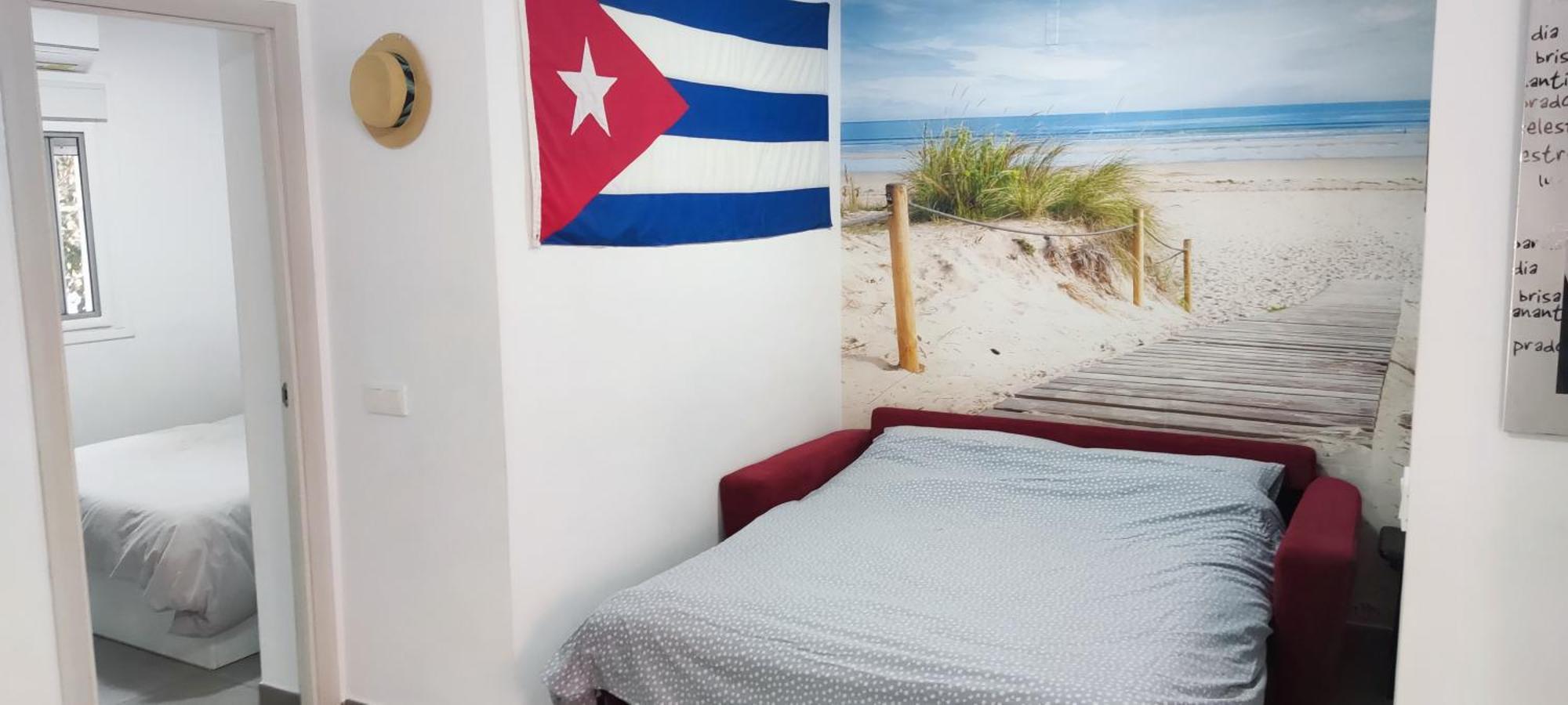El Rinconcito Cubano En La Playa Apartment อัลเมรีอา ภายนอก รูปภาพ