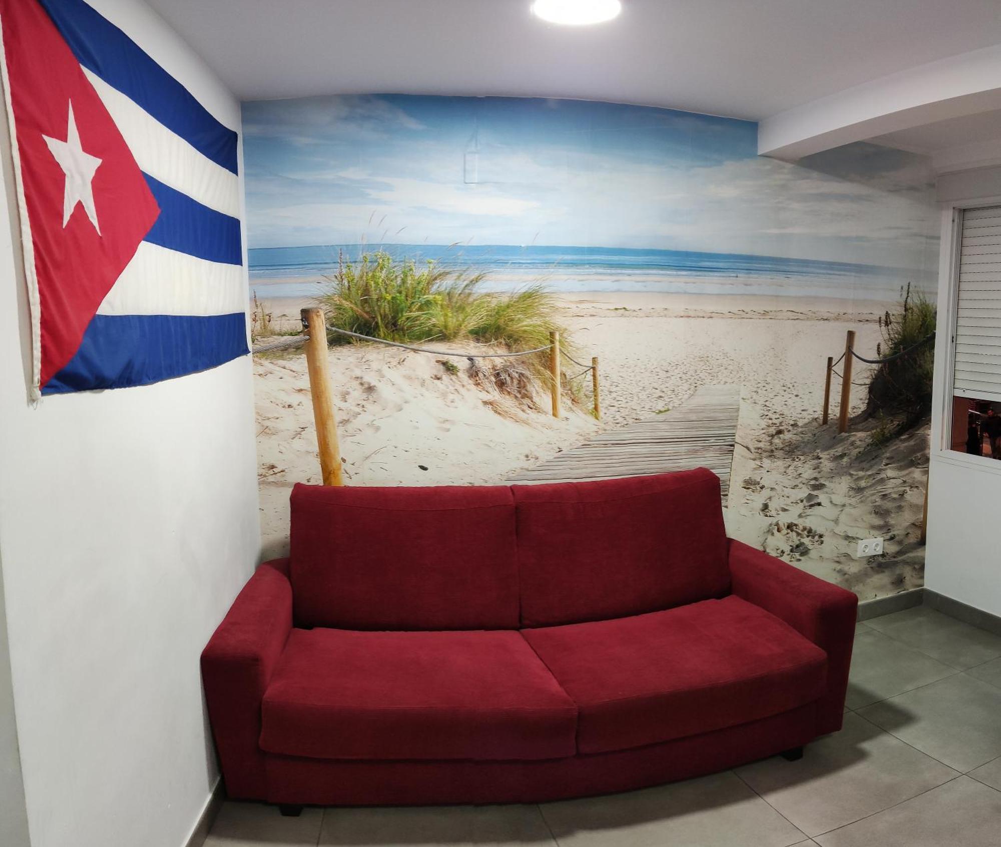 El Rinconcito Cubano En La Playa Apartment อัลเมรีอา ภายนอก รูปภาพ
